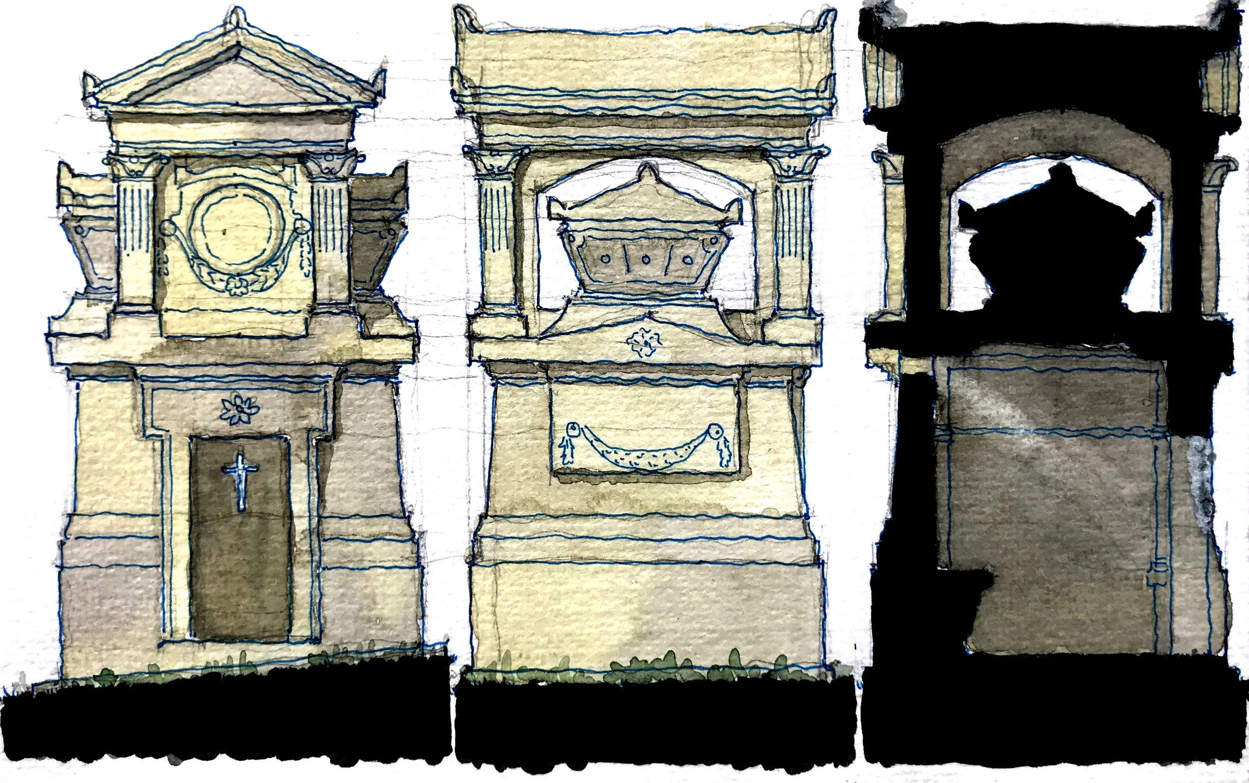 Pere Lachaise Mausoleums 5