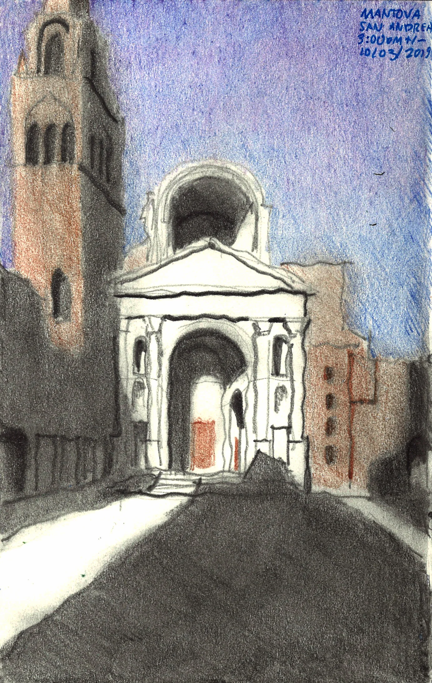 Exterior of Sant'Andrea in Mantova