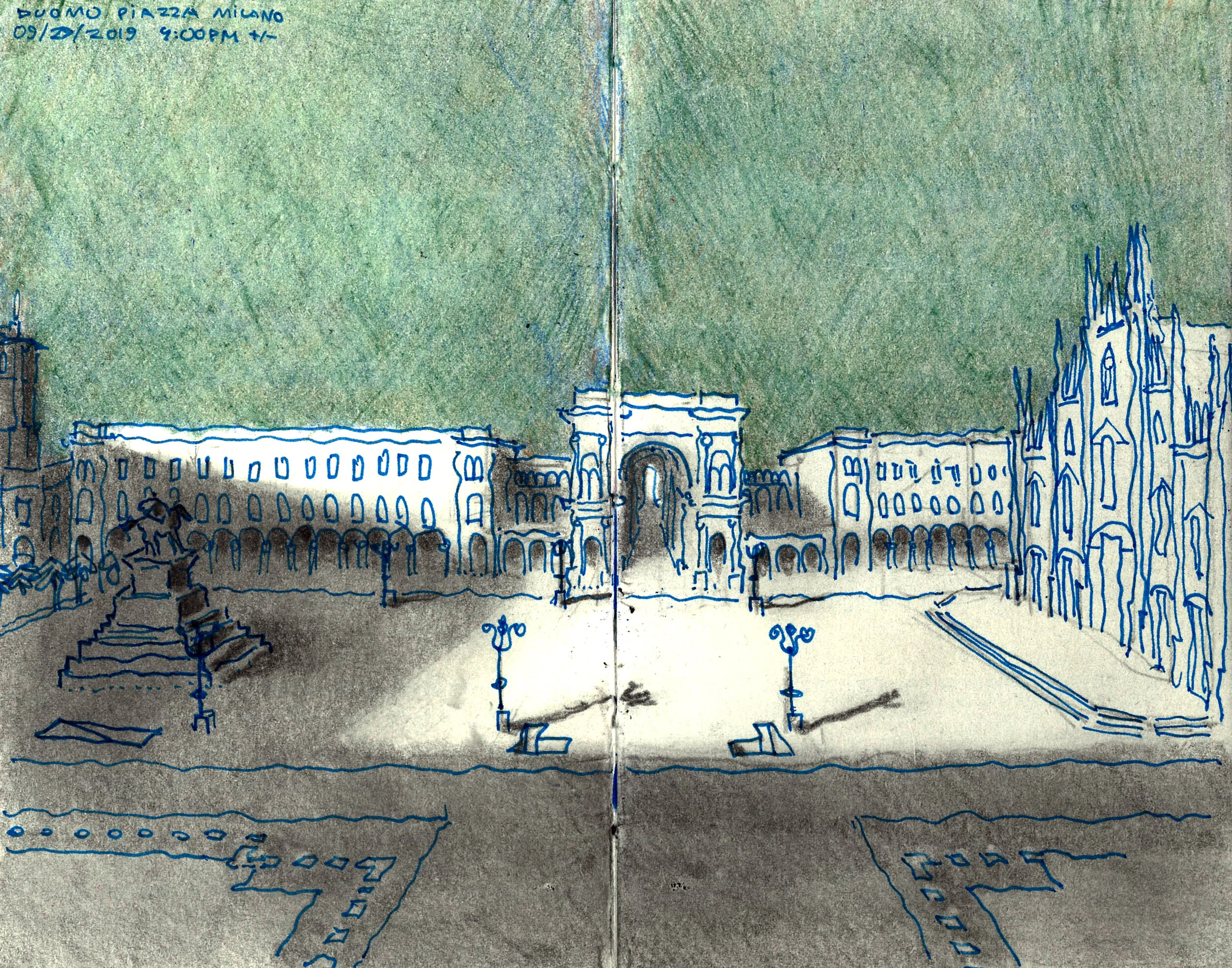 Piazza del Duomo in Milano