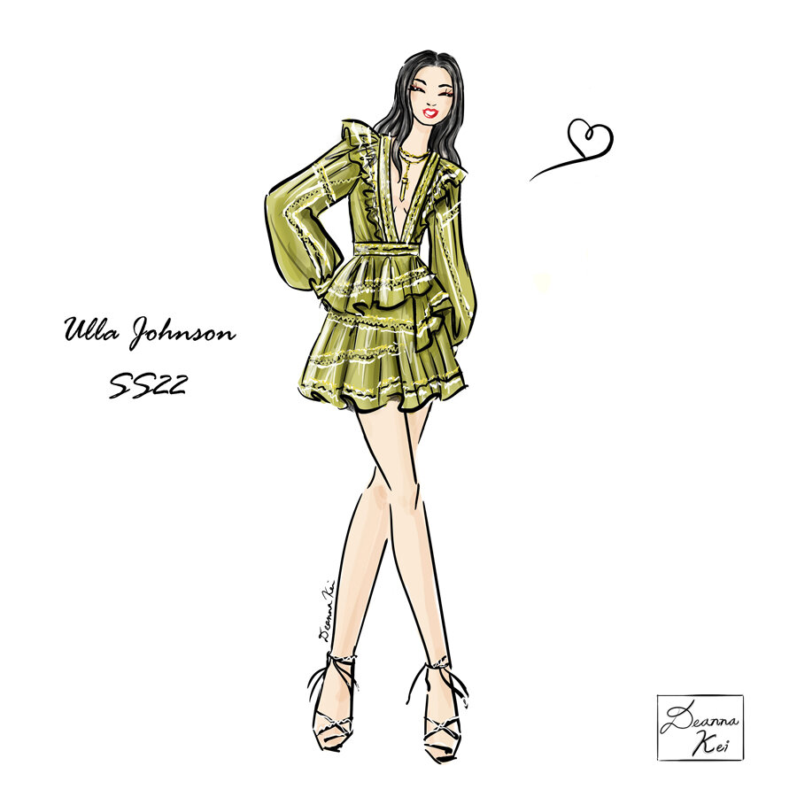 bergdorf goodman — Fashion Illustration, Wedding Illustration, & Runway  Trend Blog by NY Fashion Illustrator Deanna Kei — Deanna Kei