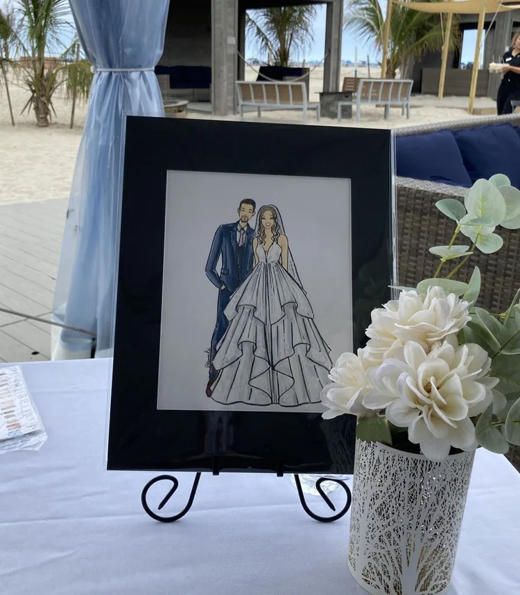 Live Event Illustration by NY Fashion Artist Deanna Kei — Deanna Kei