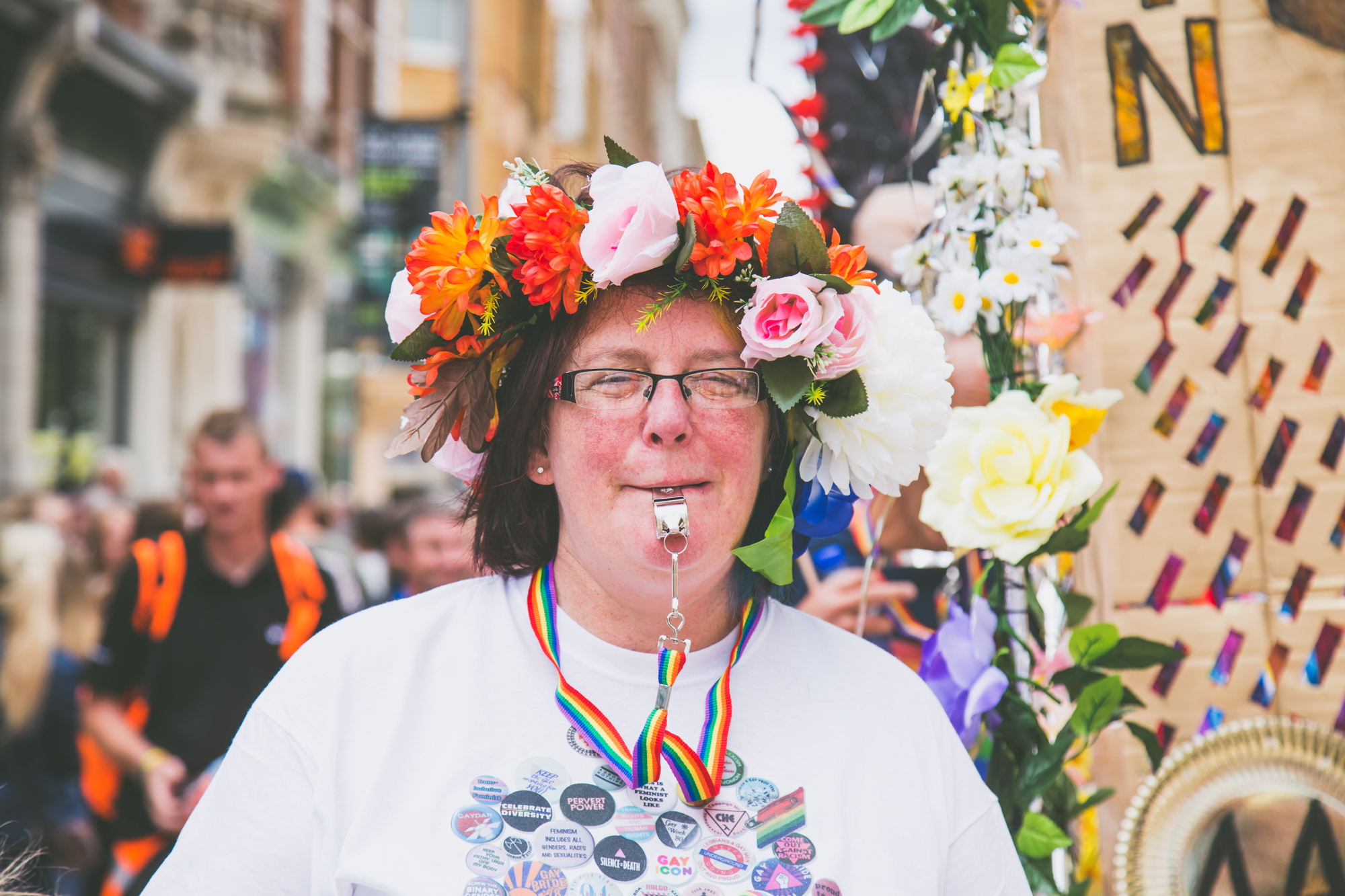 Flowers with a whistle