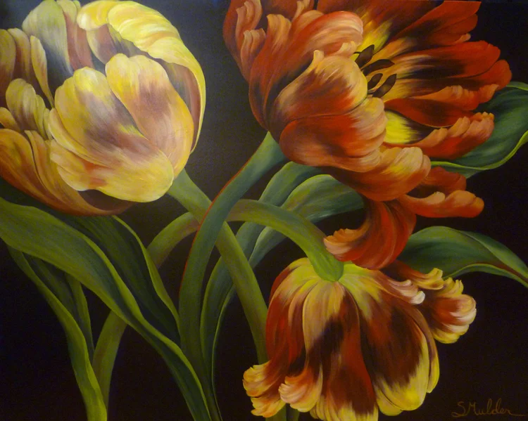 Wake Me in The Morning 48" x 60" / Acrylic on Canvas / SOLD