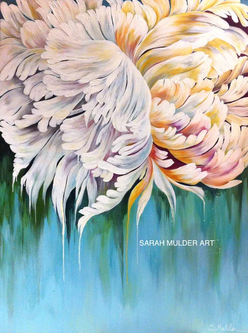 New Beginnings 48" x 36" / Acrylic on Canvas / SOLD