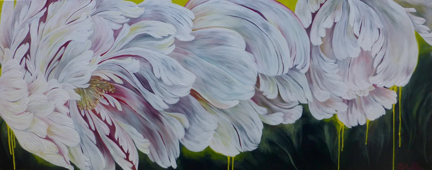 Fallen 24" x 60" / Acrylic on Canvas / SOLD