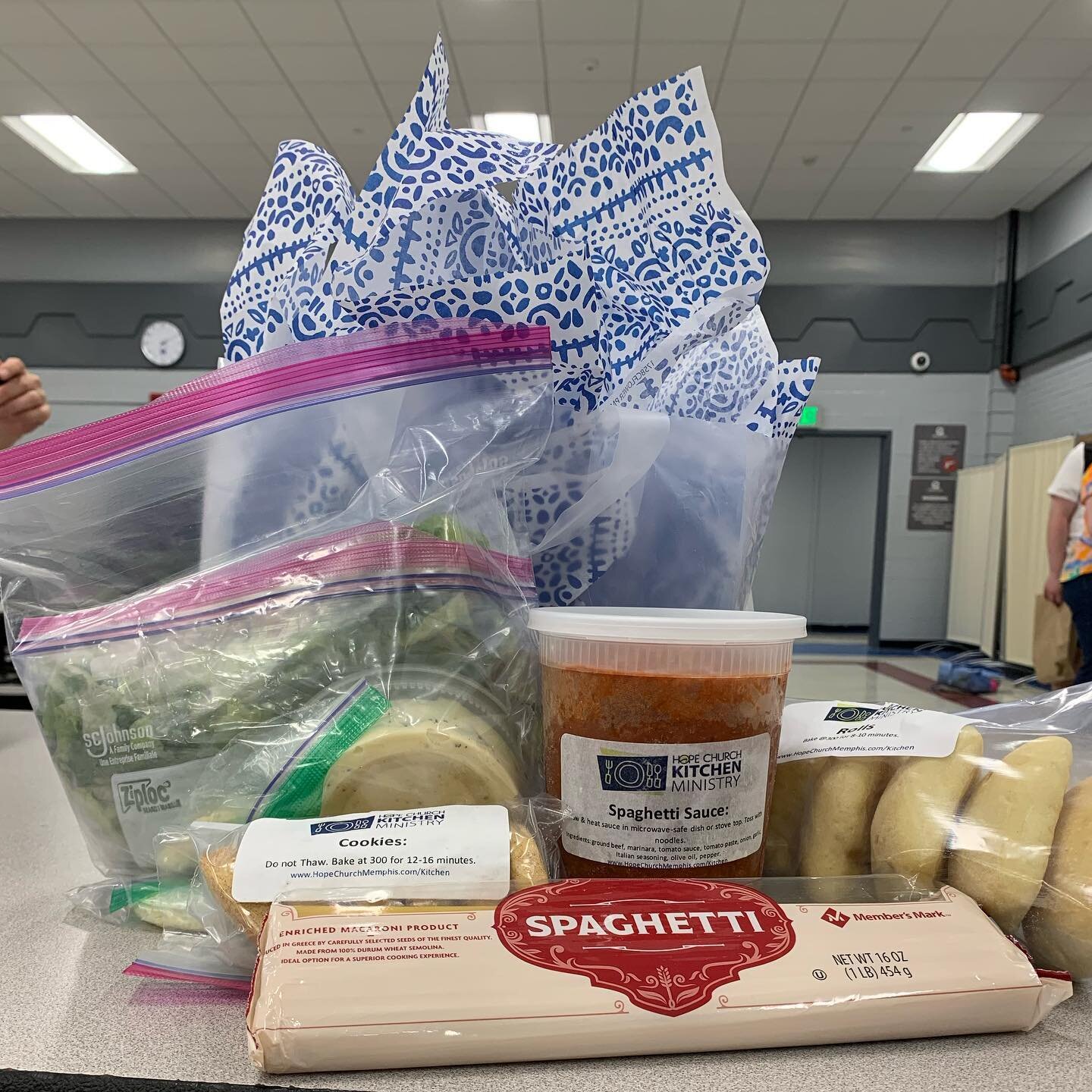 Thank you to everyone who donated toward our Take Them a Meal event! Wednesday every staff member went home with dinner that included spaghetti, sauce, salad, rolls and cookies. This is one of our favorite Teacher Appreciation Week traditions!