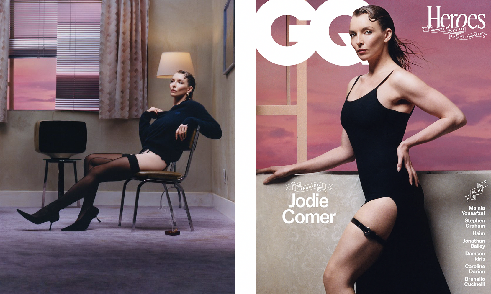 GQ &amp; JODIE COMER (Copy)