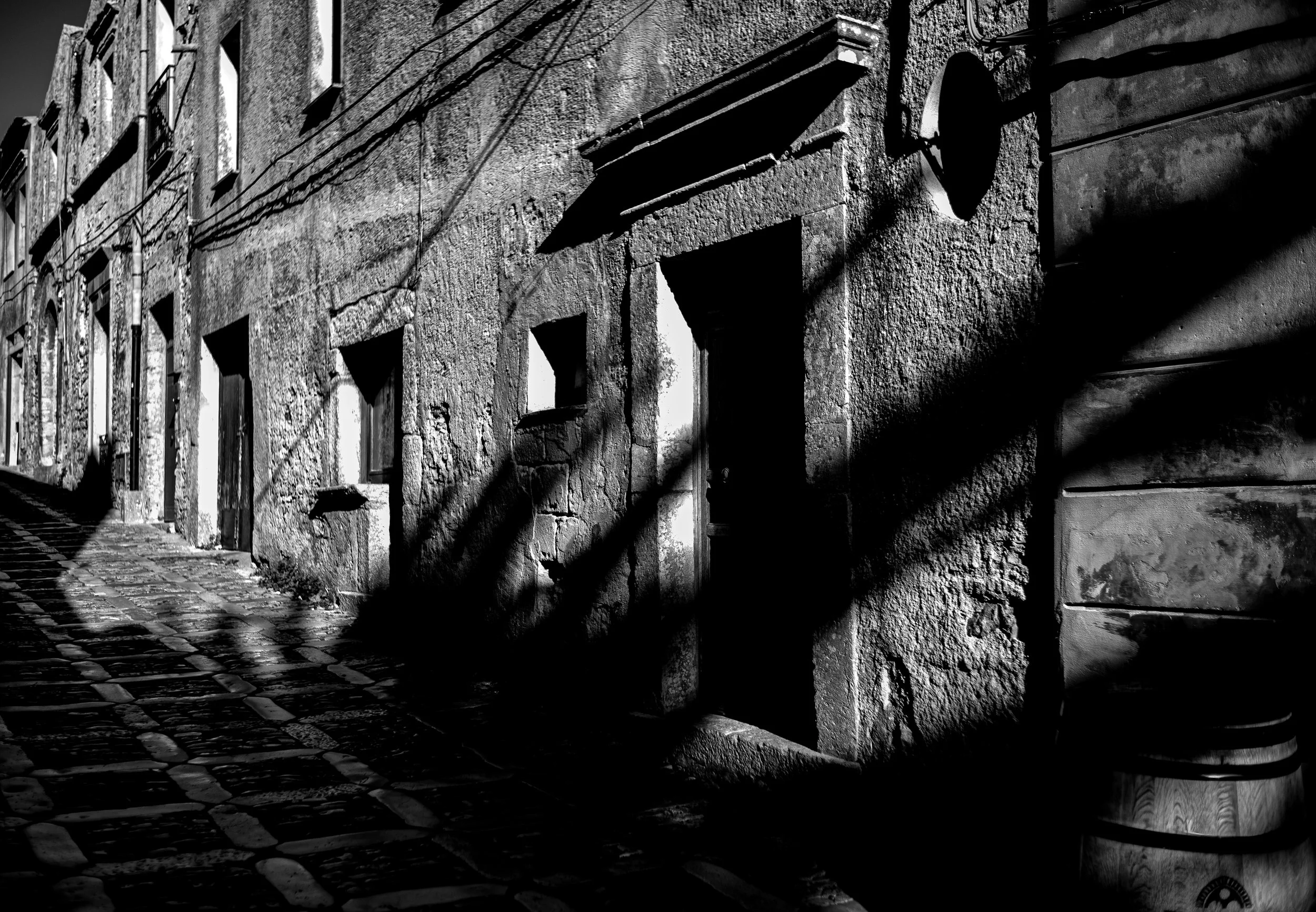 The angle of the sun.