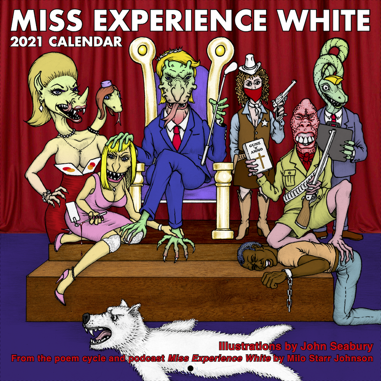 Miss Experience White 2021 Collector's Edition Calendar