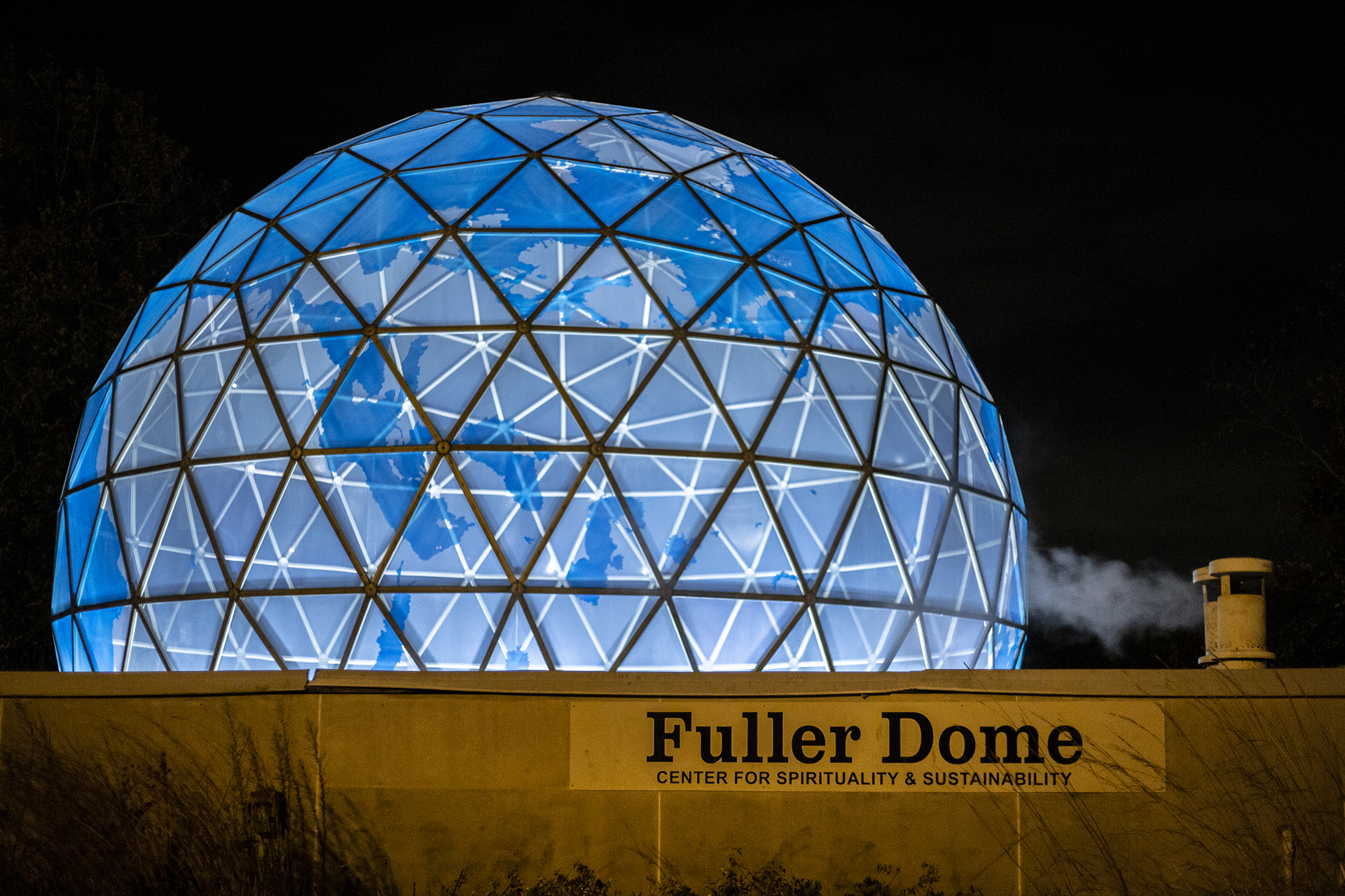  The evening of the Fuller Dome Gallery Inauguration 11/9/18 