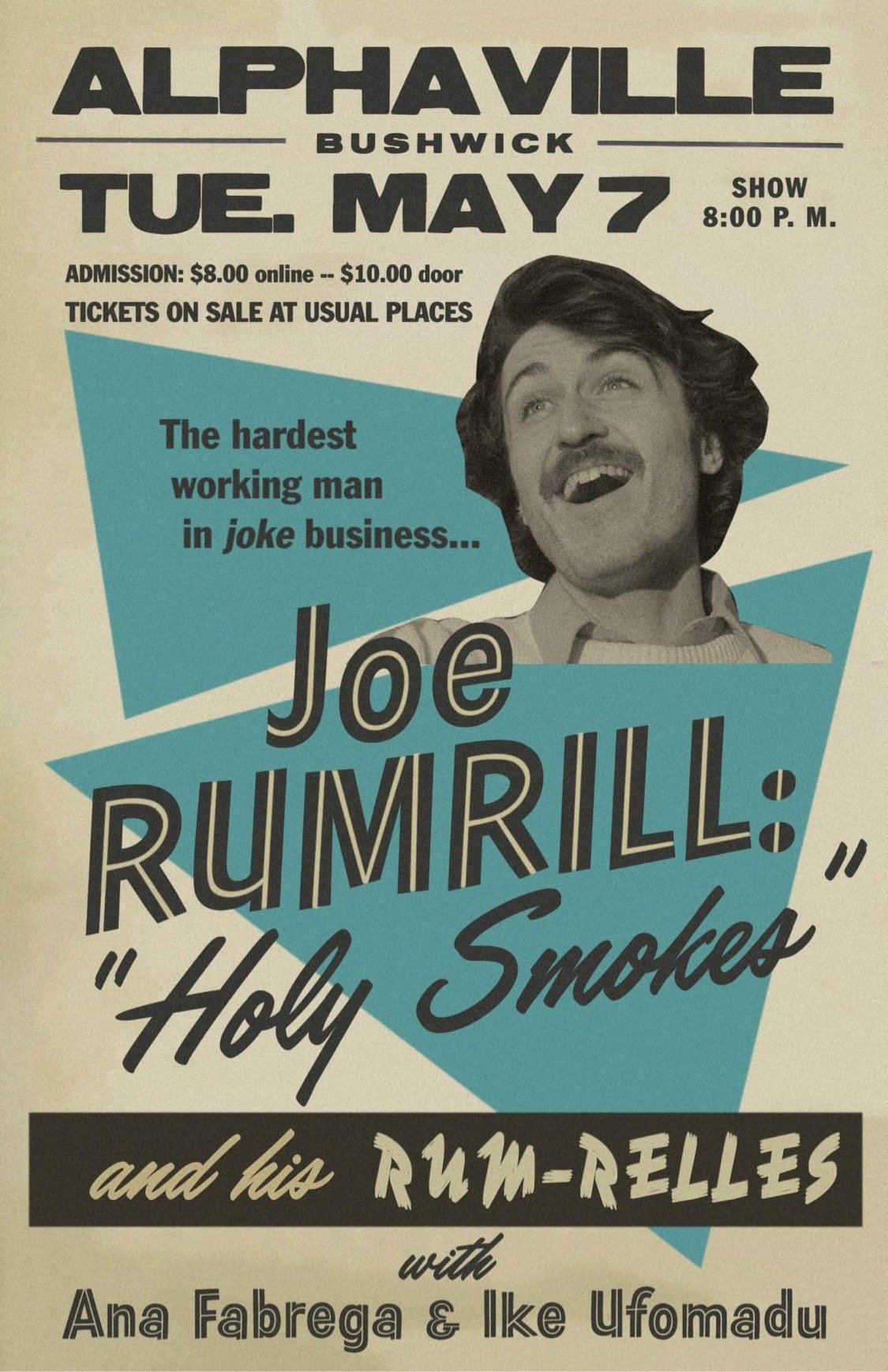 Joe Rumrill Show Poster