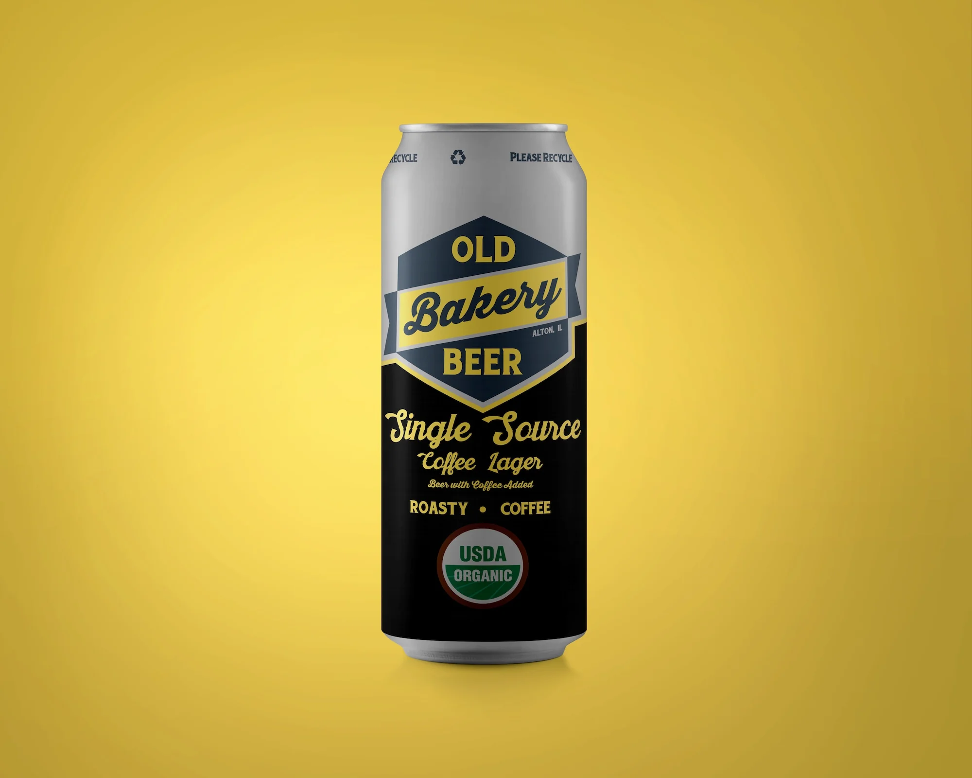 Old Bakery Beer Co craft beer cans designed by Hagan Design Co Champaign Illinois
