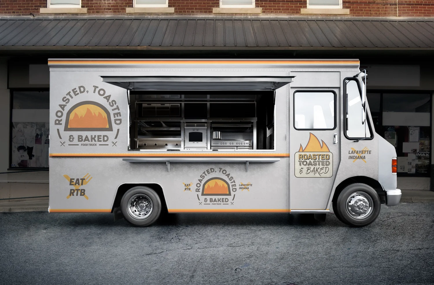 Roasted Toasted And Baked Food Truck Hagan Design Company