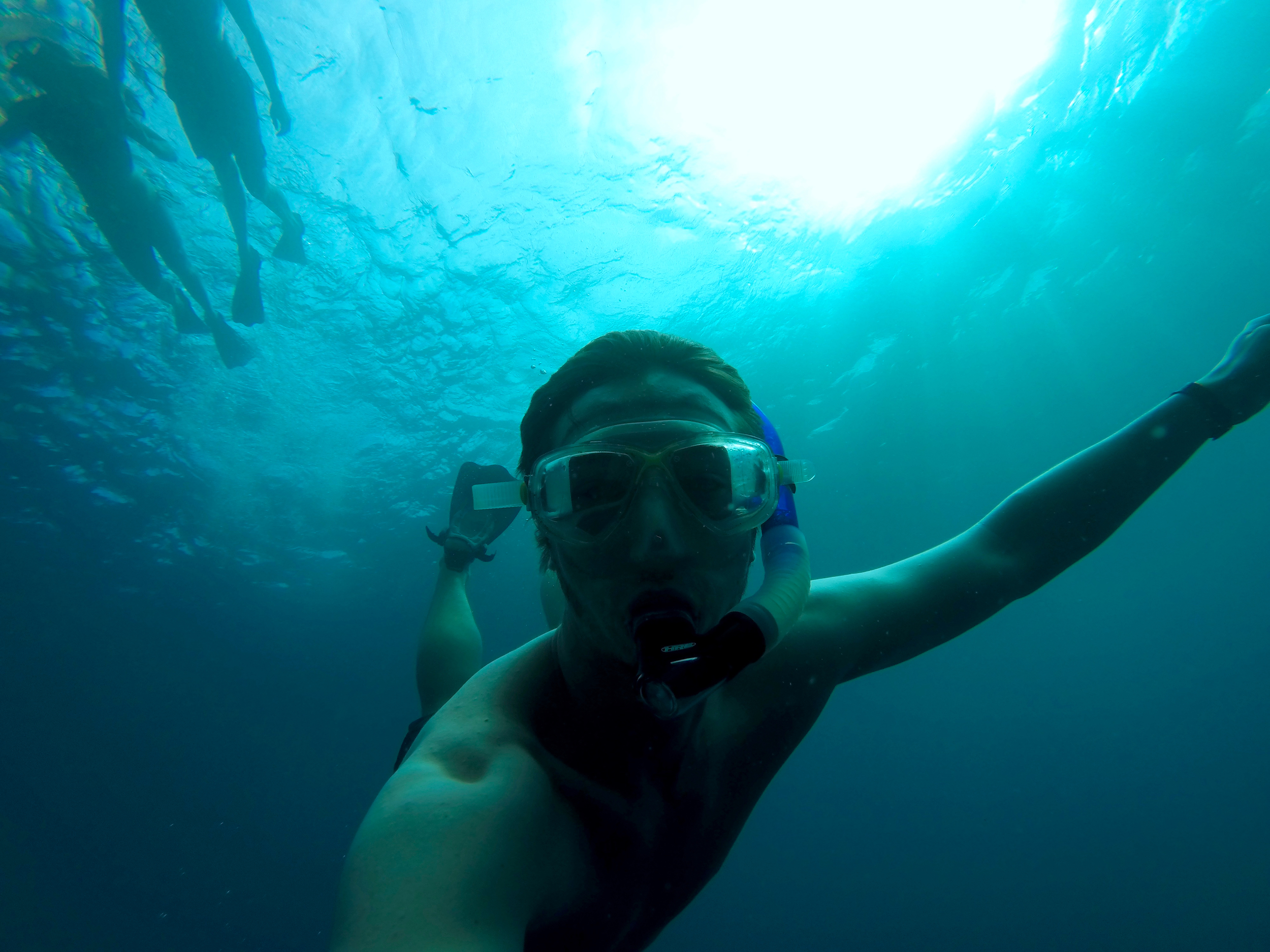  Diving deep at Kicker Rock 