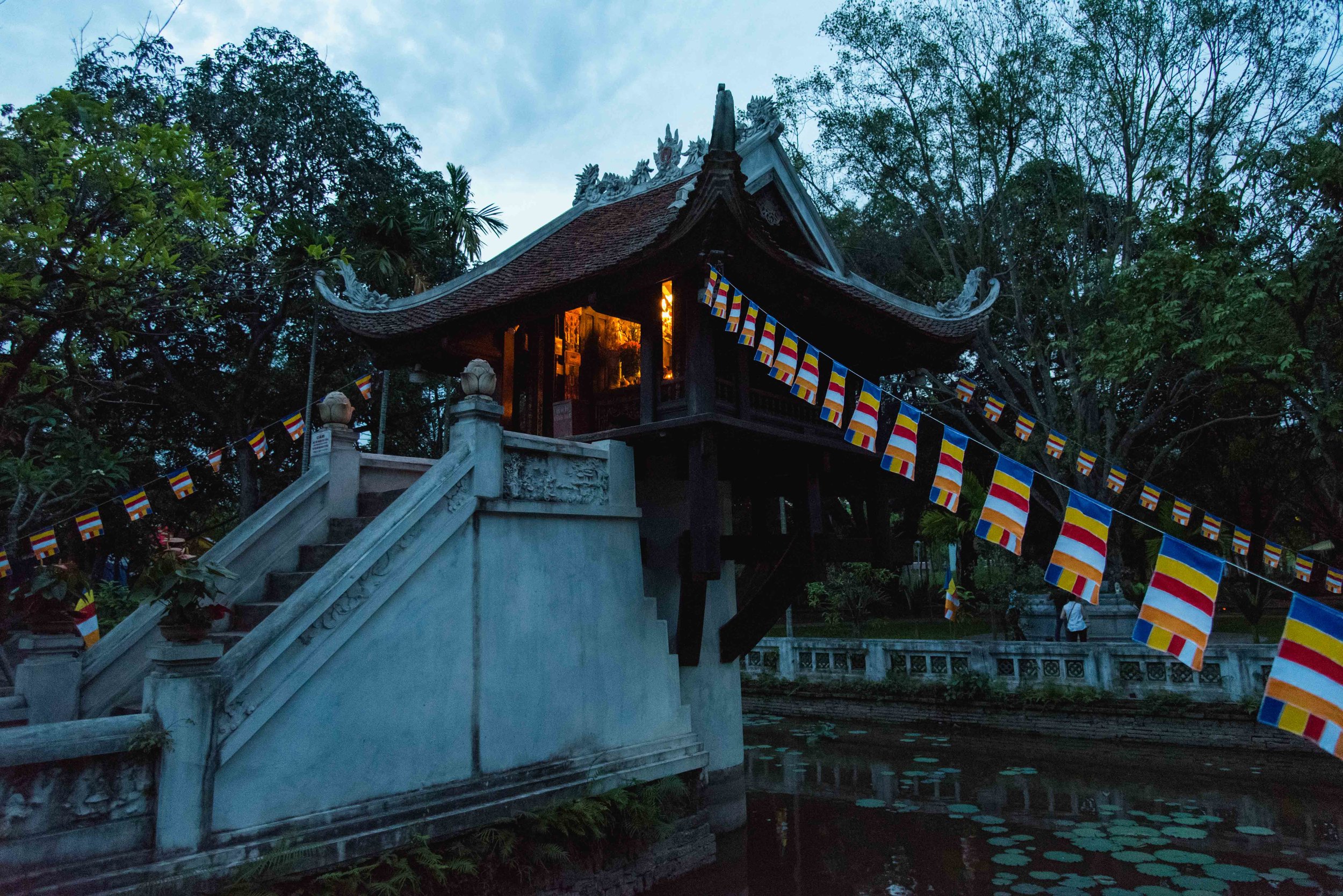 One Pillar Pagoda.