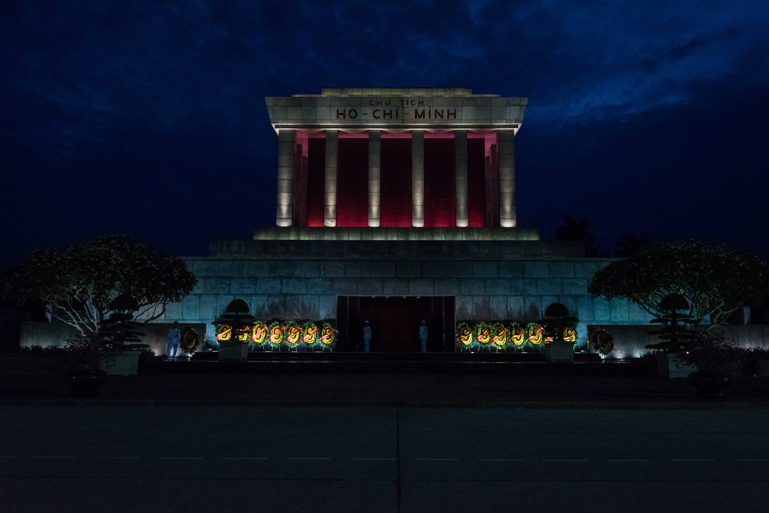 Ho Chi Minh's tomb.