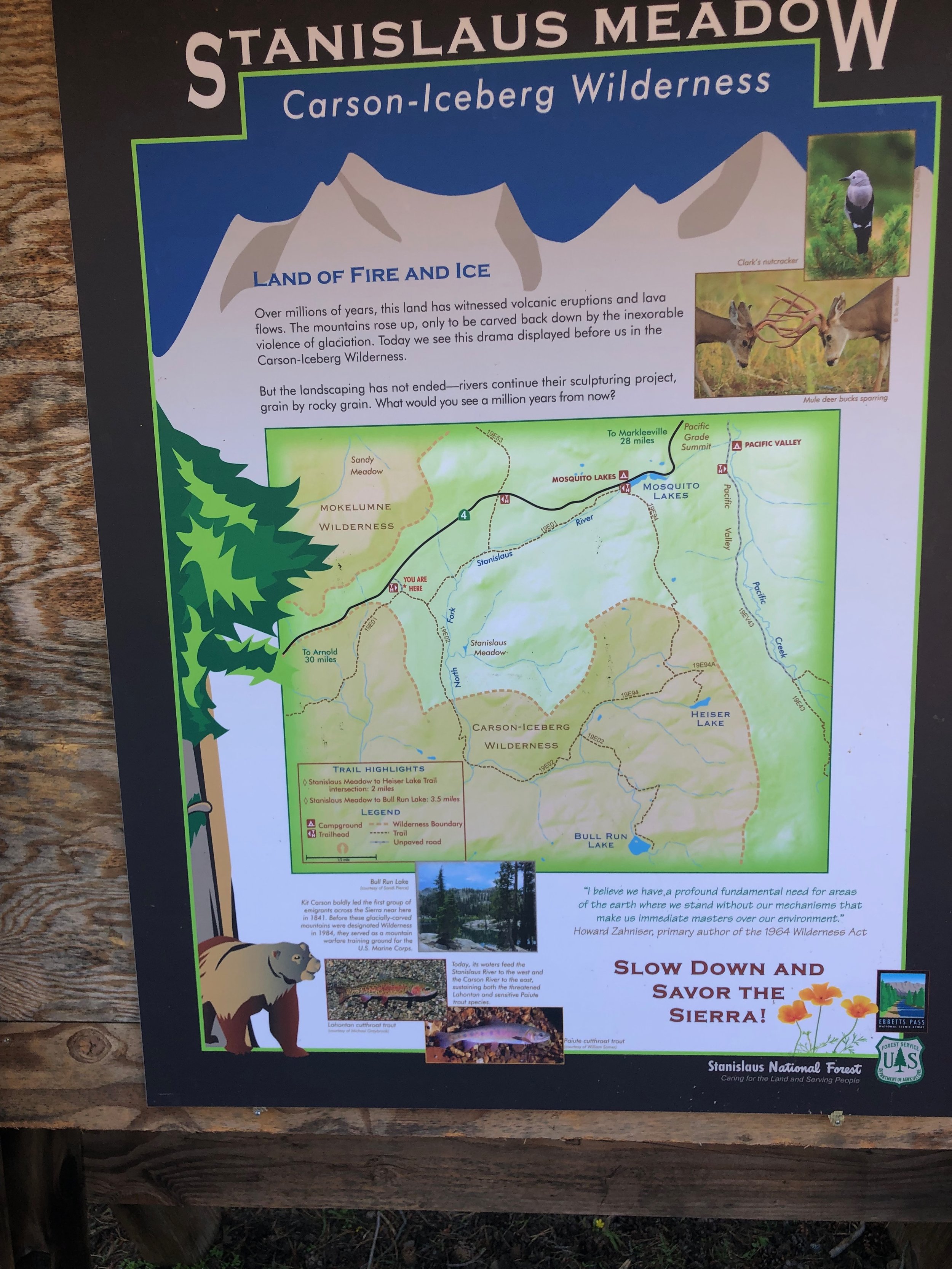 The only map we had…