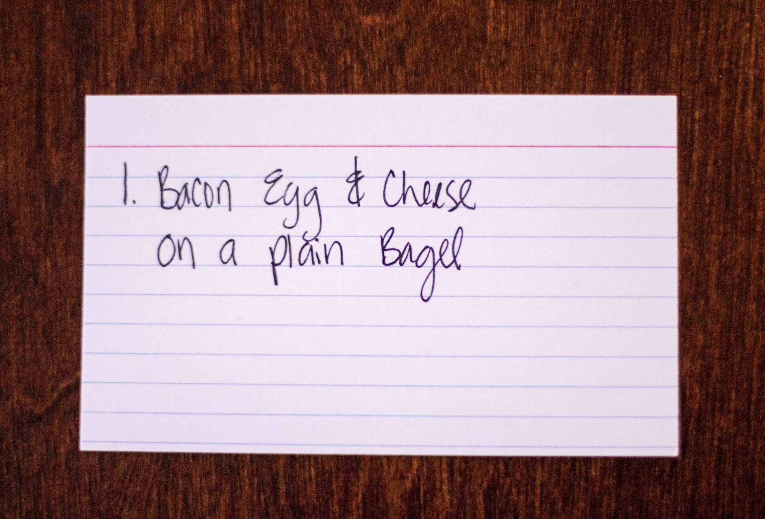 Index Card Communication