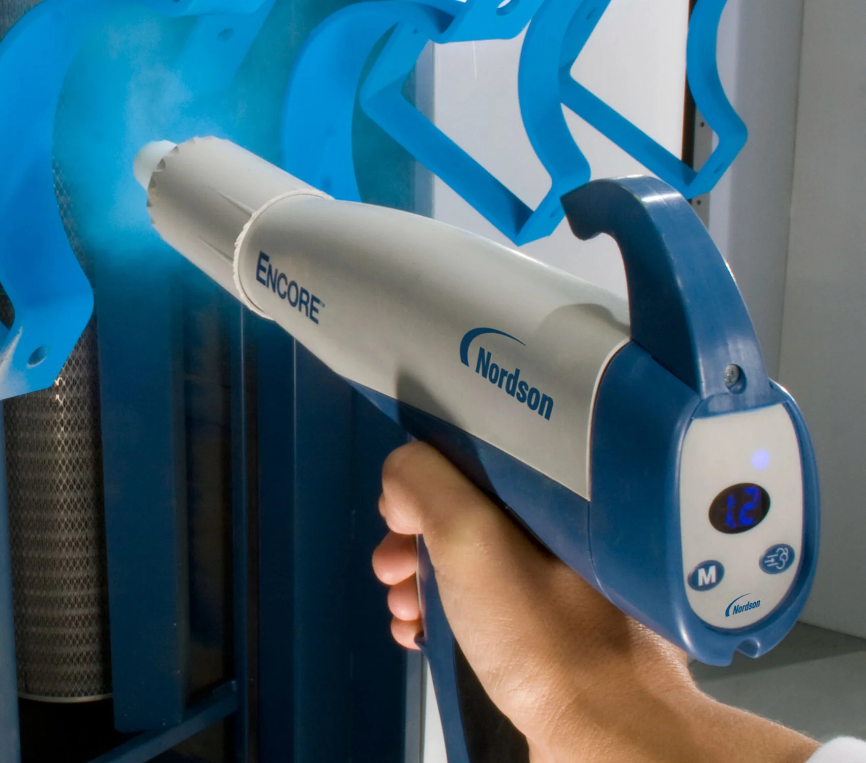 New Nordson Powder Coating Gun Arrives at B&C 