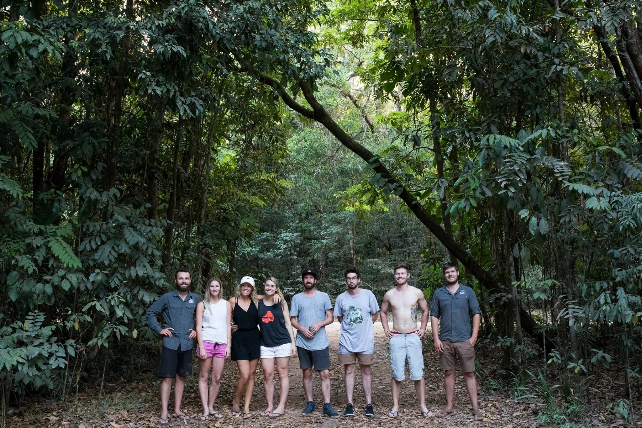 Our guests in the Beautiful Iron Range National Park - FNQ (Desert - Cape Tour Oct 2016)