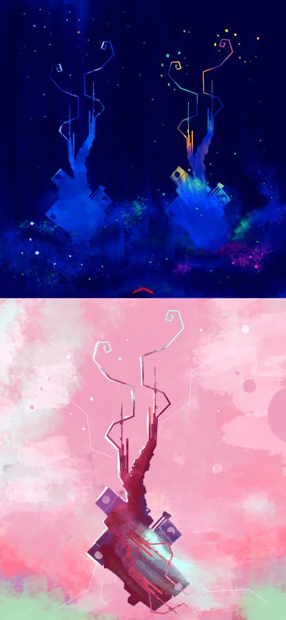 Concept Art - Tether Flower