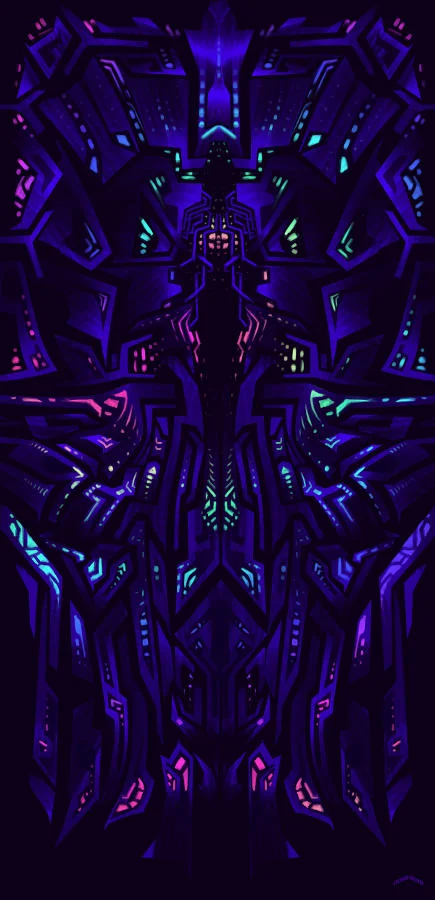 more concept art for nowhere - sacred blacklight