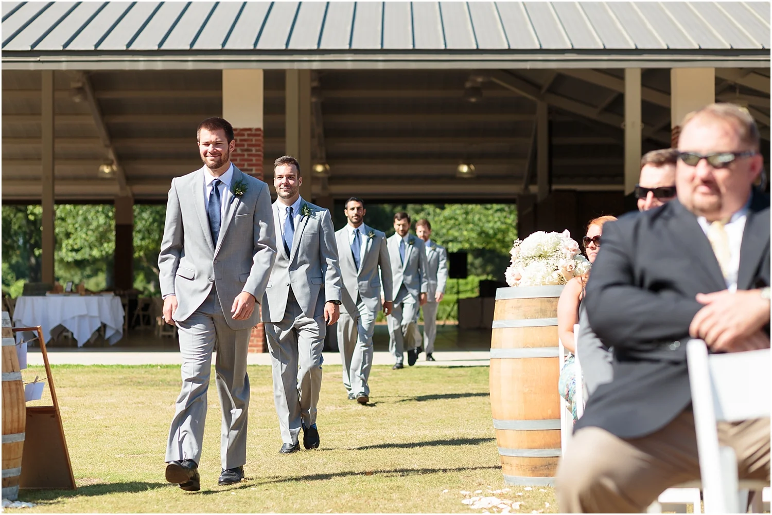Ceremony,To Color,clemson golf course,clemson summer wedding,clemson tiger wedding,clemson tigers,clemson wedding,madren center,