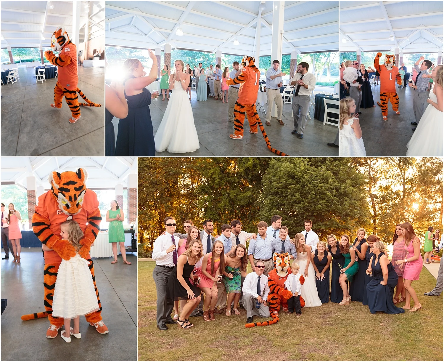 To Color,clemson golf course,clemson summer wedding,clemson tiger wedding,clemson tigers,clemson wedding,madren center,reception,