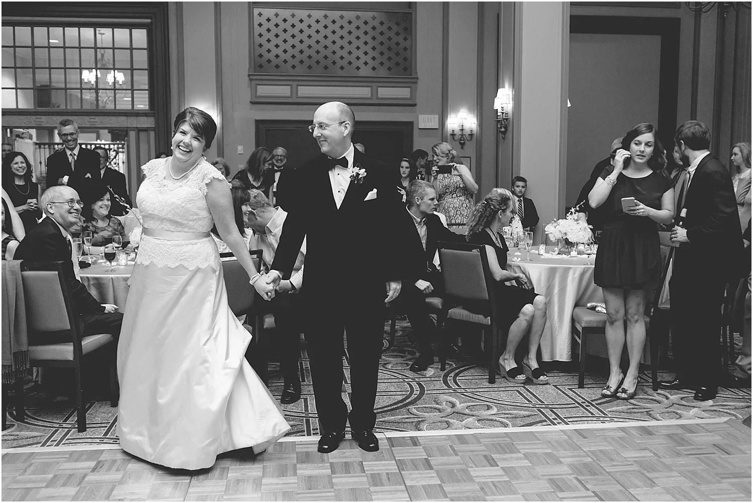reception,wedding,westin poinsett,