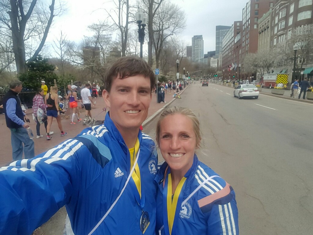 Post-marathon pics are the BEST. Not. 