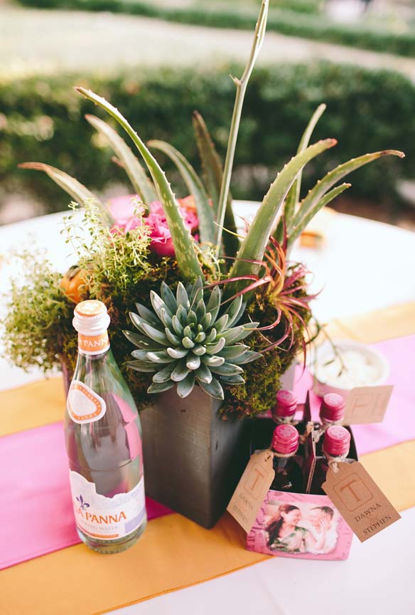 succulent arrangement centerpiece