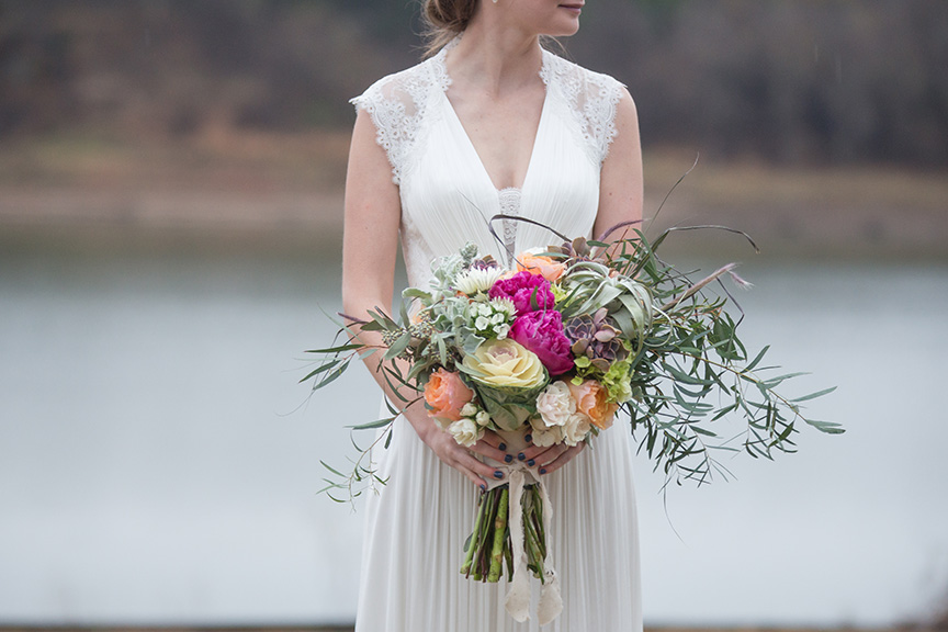 Hill Country succulent & floral bouquet | Photo by HighDot Studios