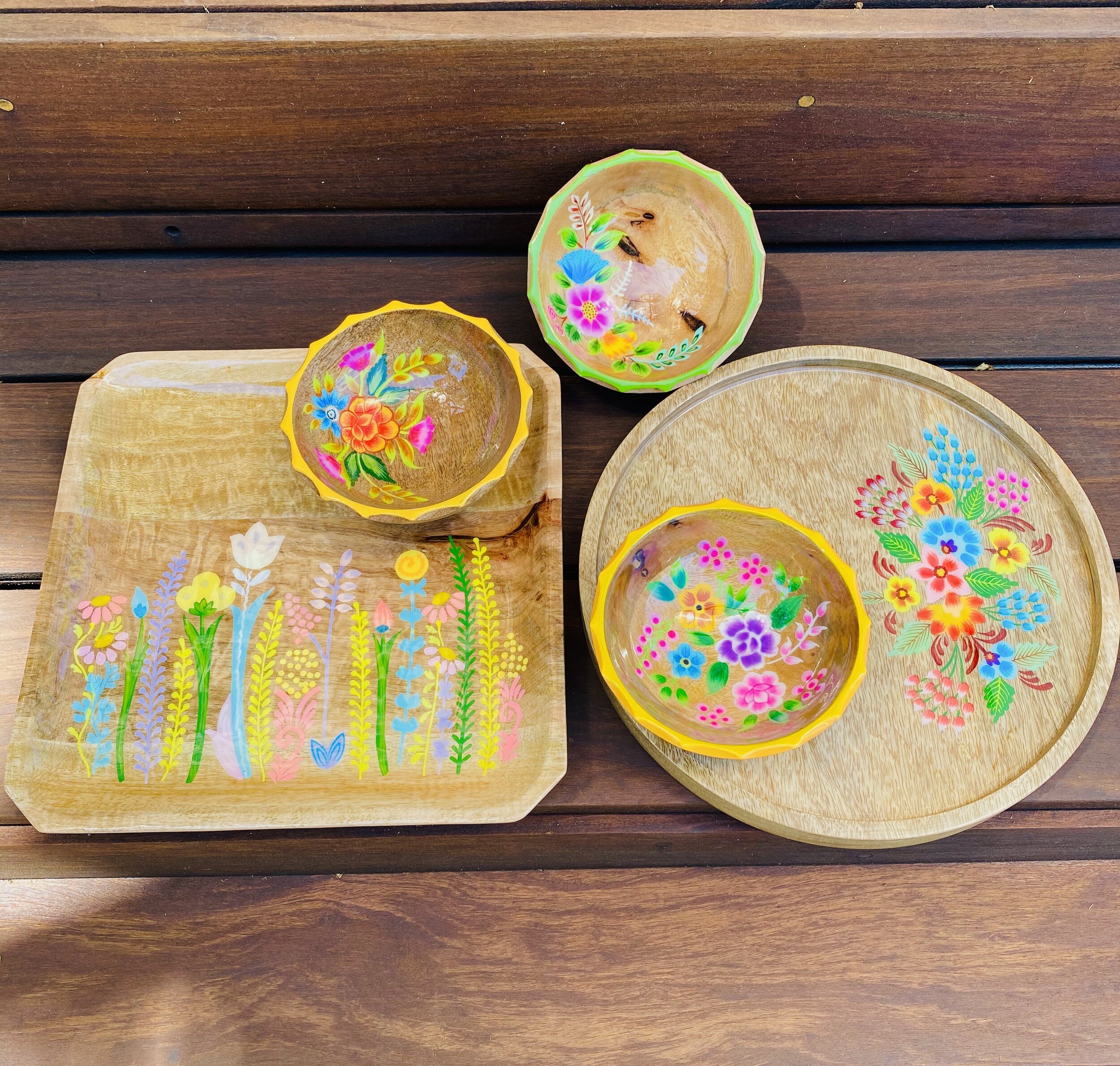 Hand Painted Tray
