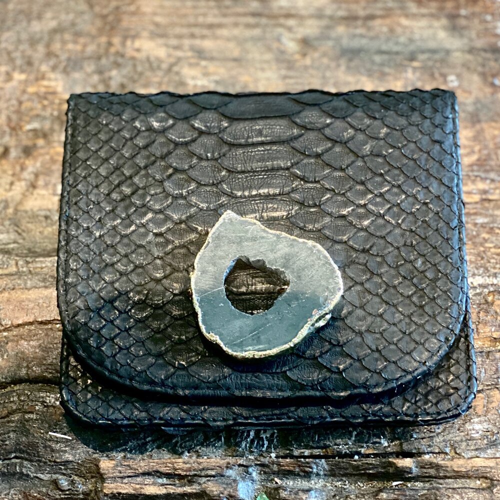 Genuine Python Leather Wallets and Clutches — Articulture Designs