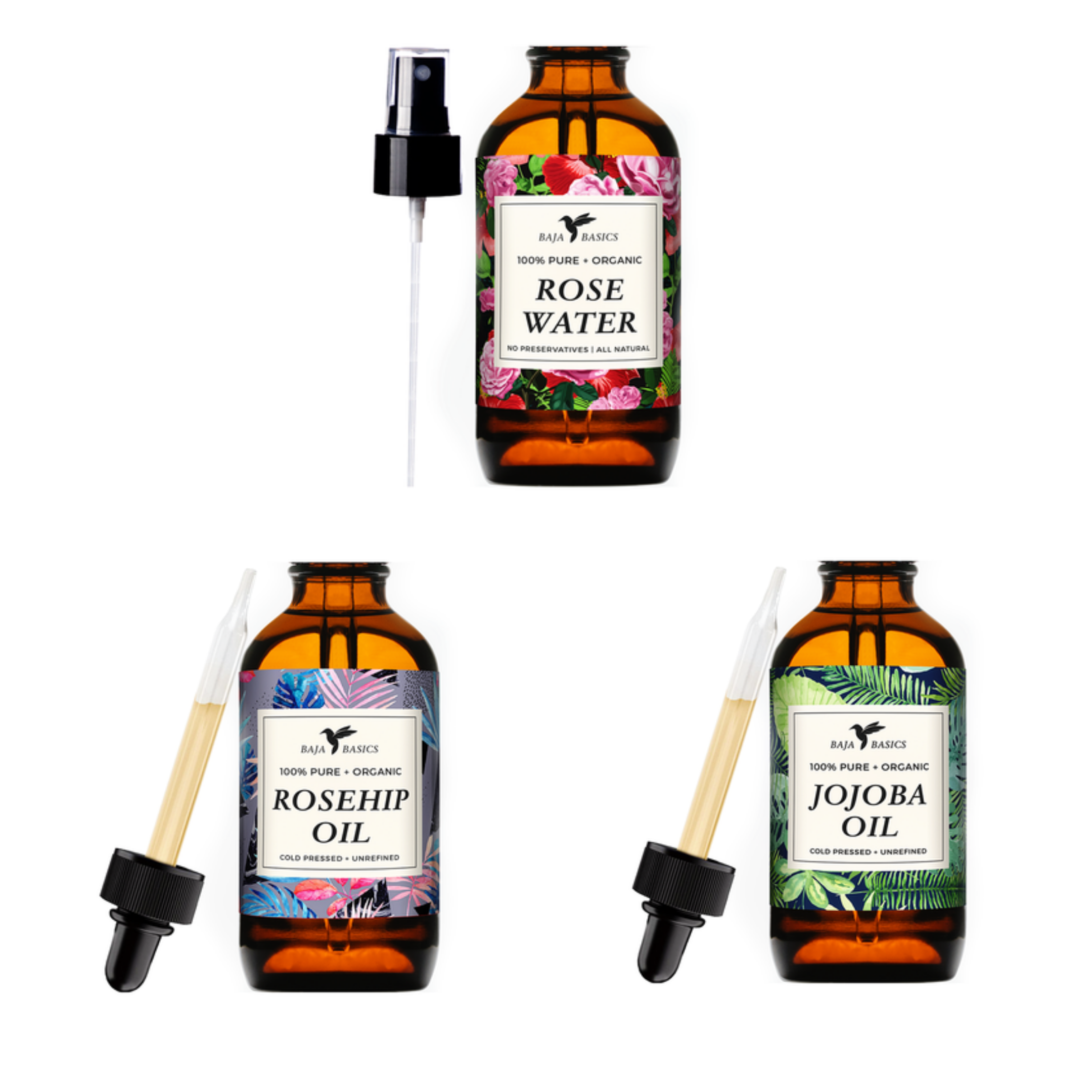 baja basics rose water