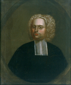 Reverend John Williams. There are no known paintings of Eunice Williams.