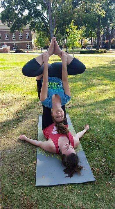 All smiles, upside down or right-side up!