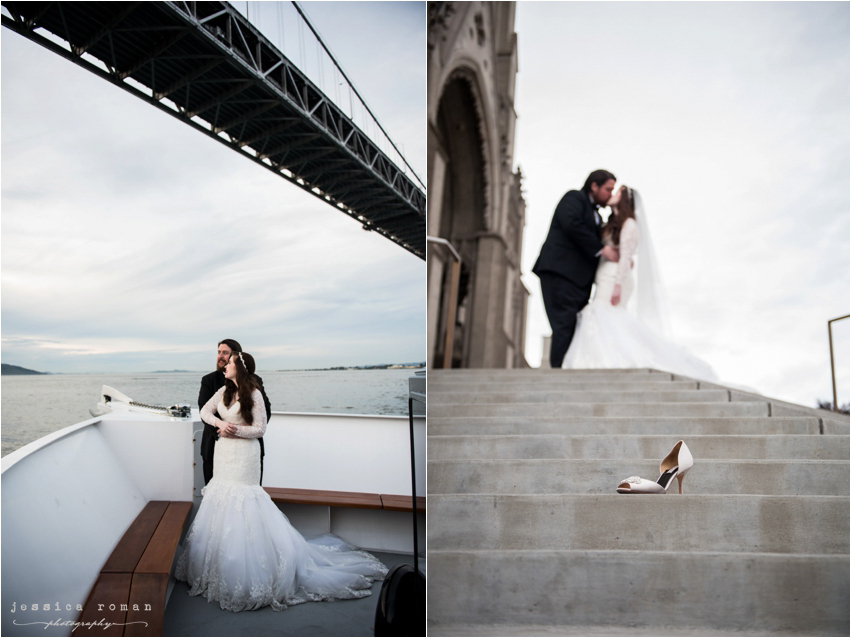 Jessica Roman Photography - Tiffany & Shawn's wedding at Grace Cathedral Wedding in San Francisco, CA