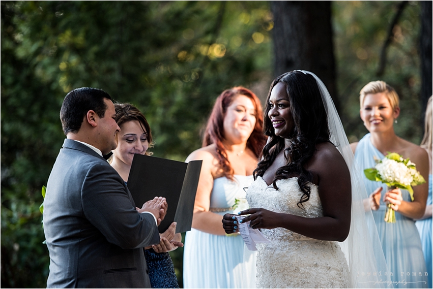 Jessica Roman Photography - Addy & Dominick wedding at Forest House Lodge