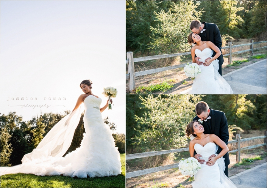 Jessica Roman Photography: Nicole & Eric's Wedding at Morgan Creek in Roseville, CA