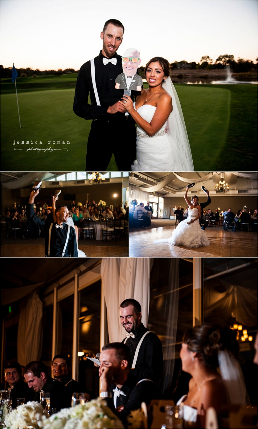 Jessica Roman Photography: Nicole & Eric's Wedding at Morgan Creek in Roseville, CA