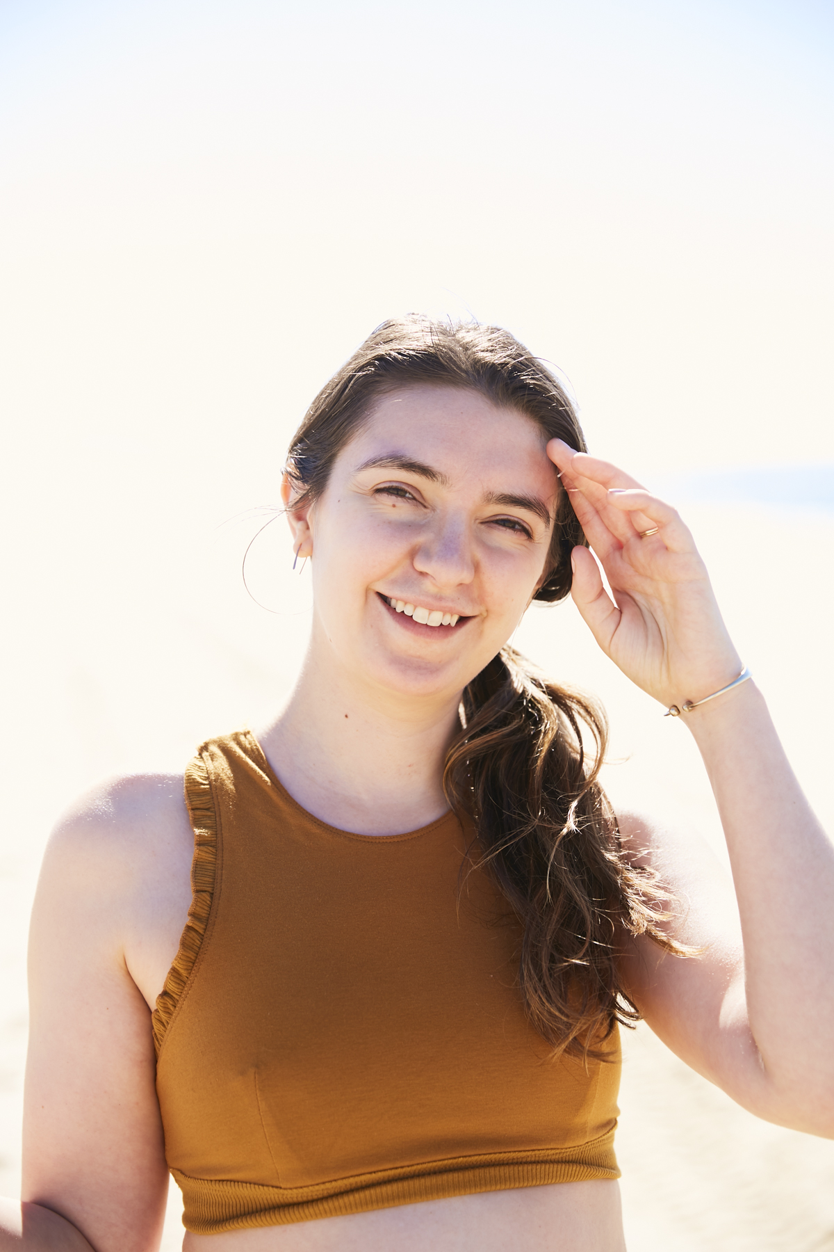 I'm grateful for the skin I have and the reflection of health it shines back at me!