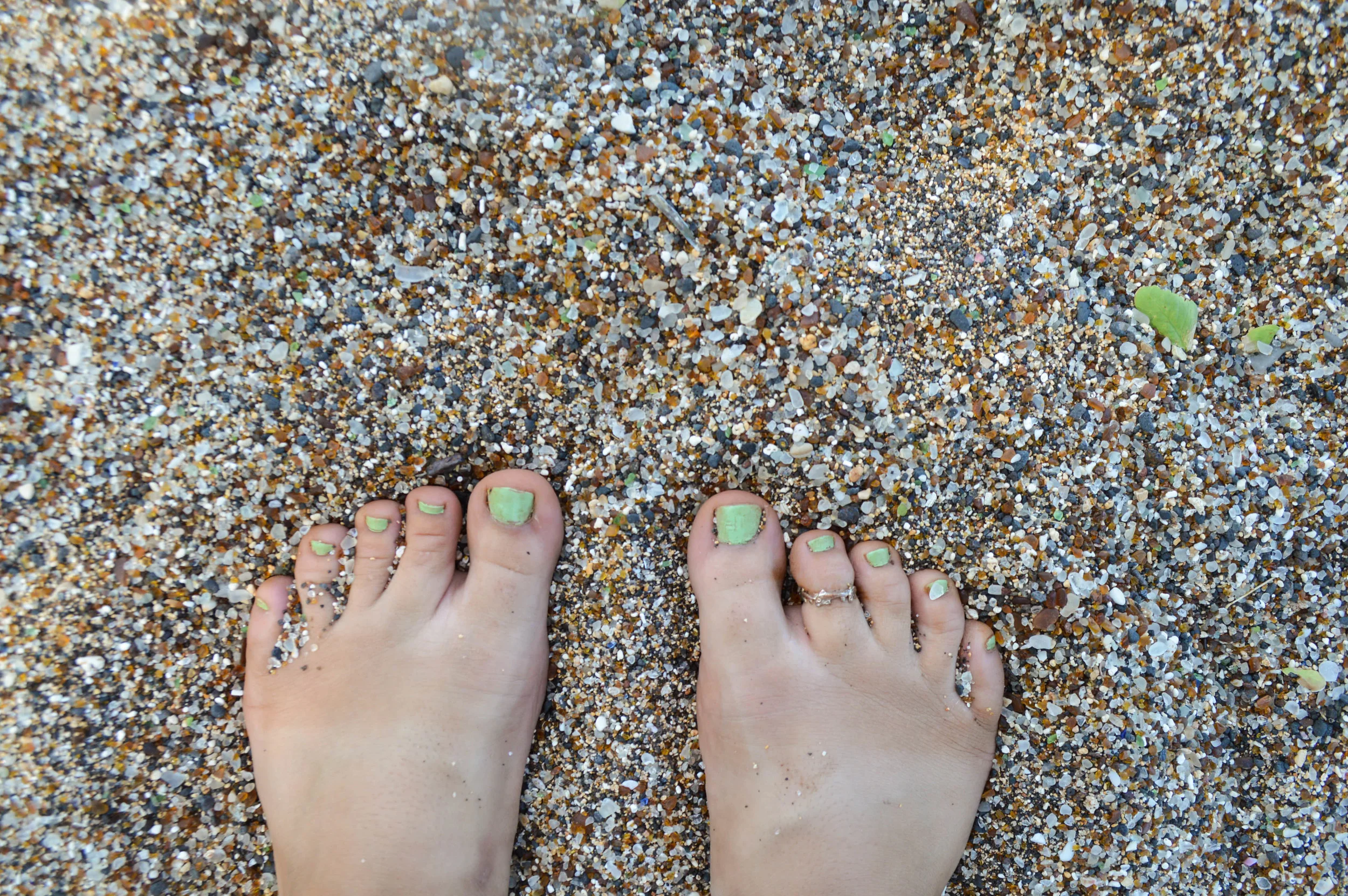 Sea Glass Beach + SaltWaterVibes