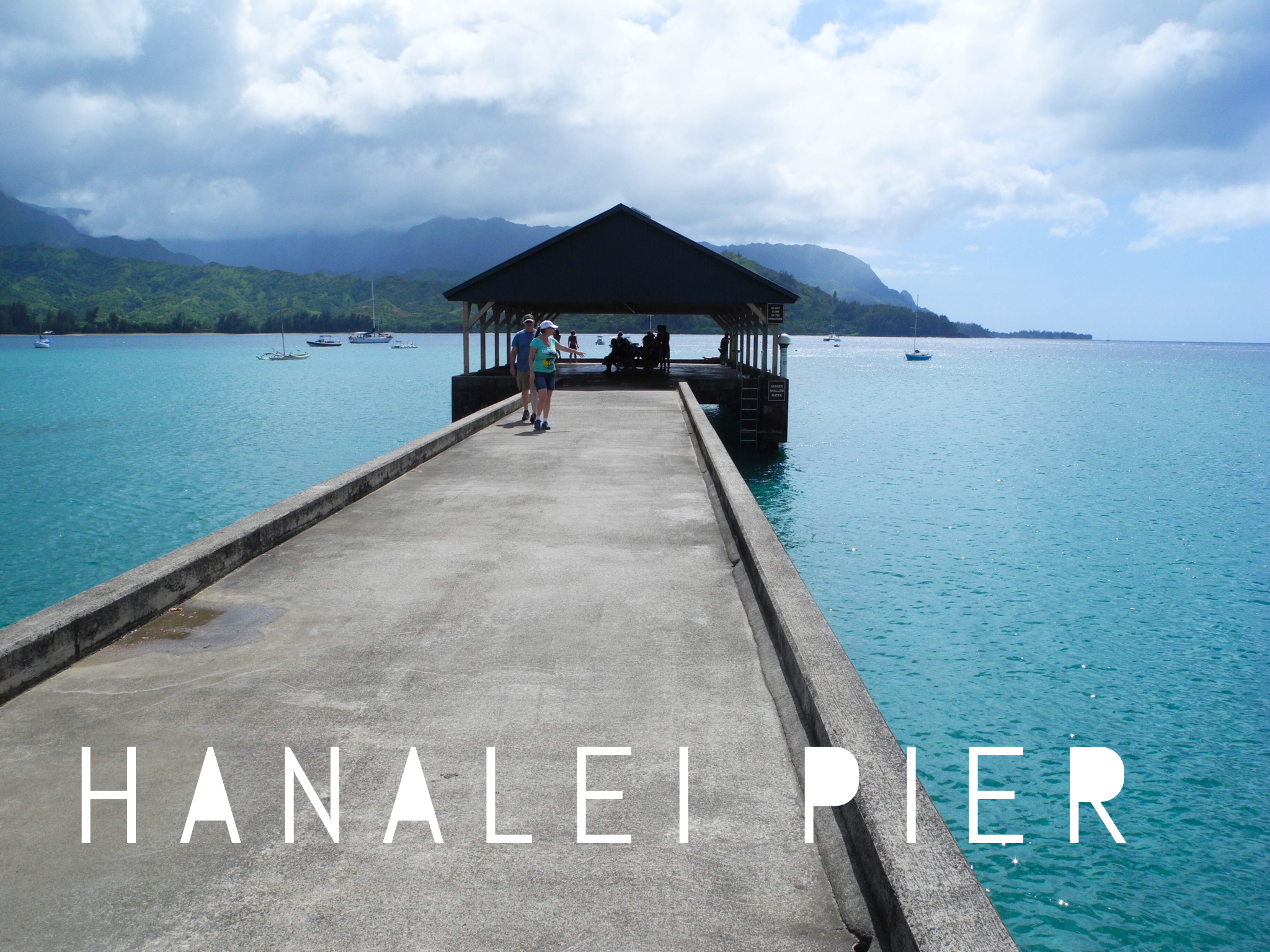 Hanalei Pier + SaltWaterVibes