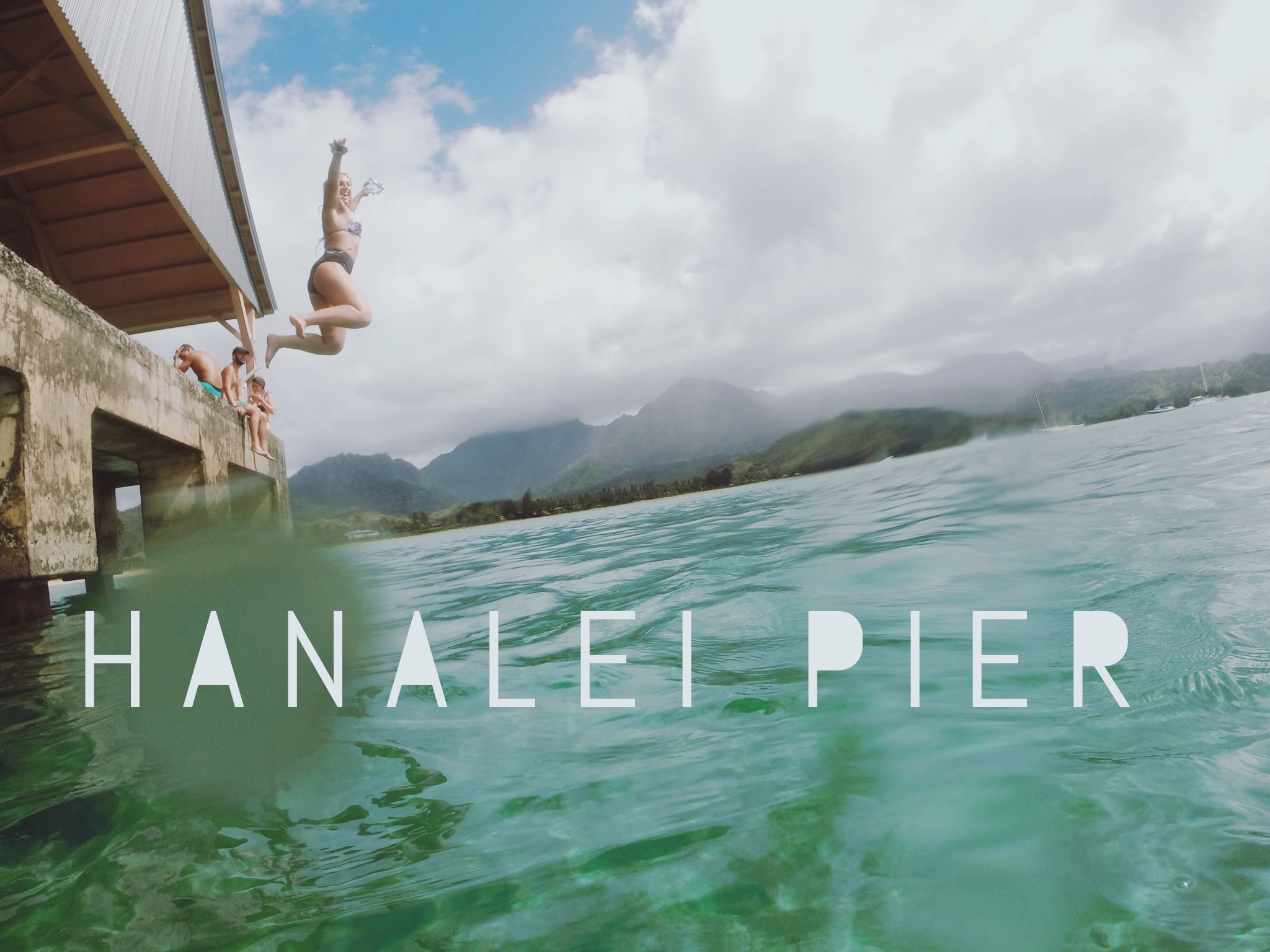 Hanalei Pier + SaltWaterVibes