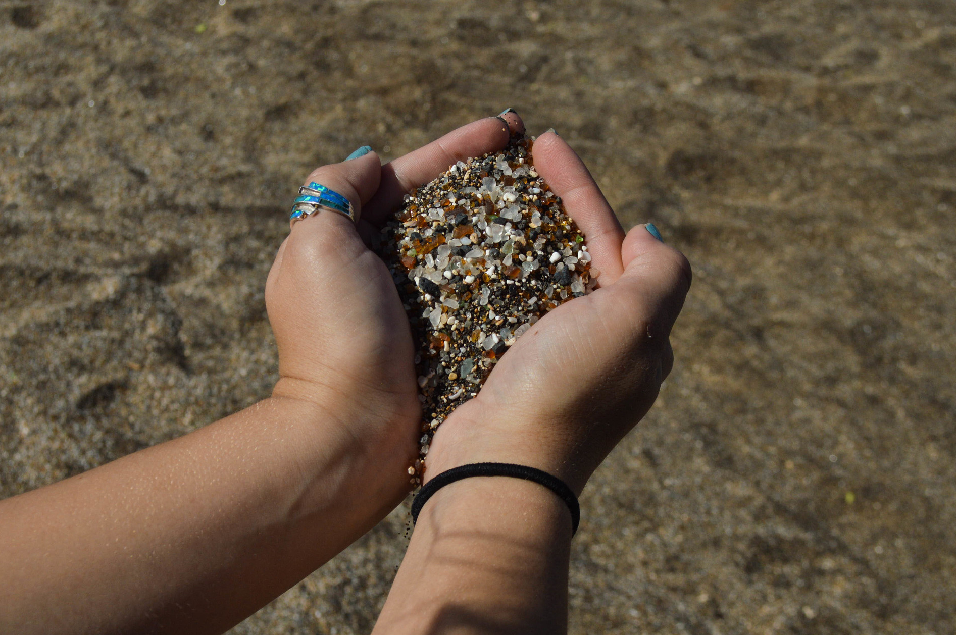 Sea Glass Beach + SaltWaterVibes
