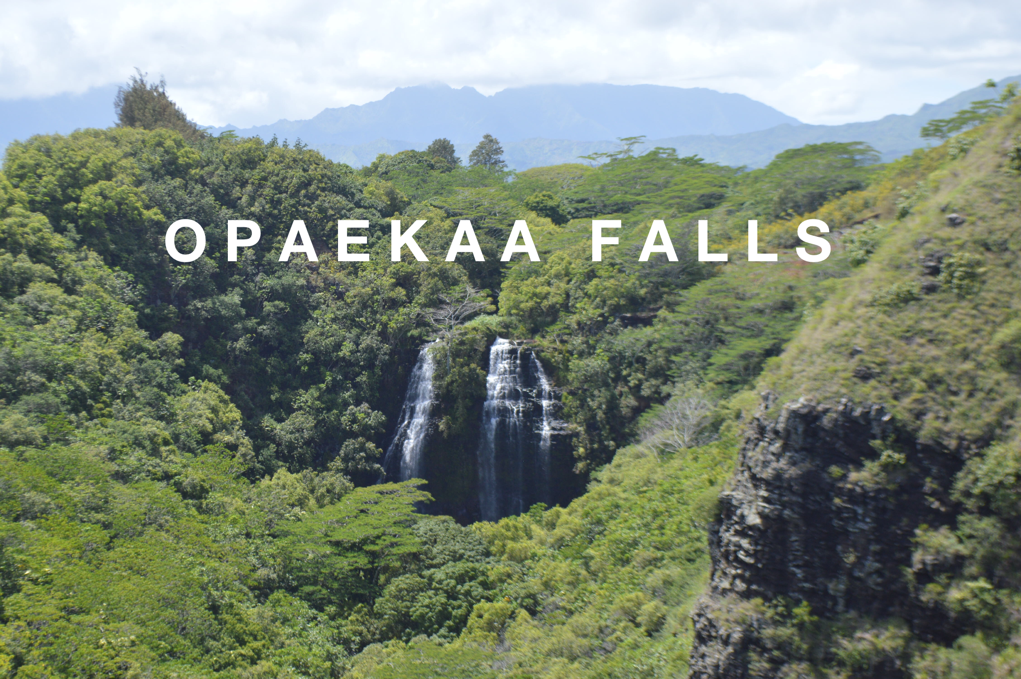 Opaekaa Falls + SaltWaterVibes