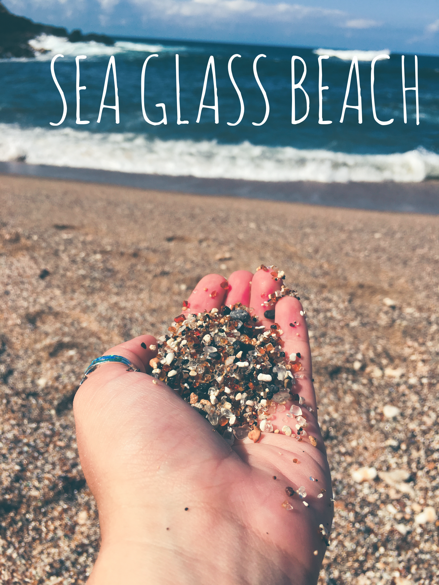 Sea Glass Beach + SaltWaterVibes