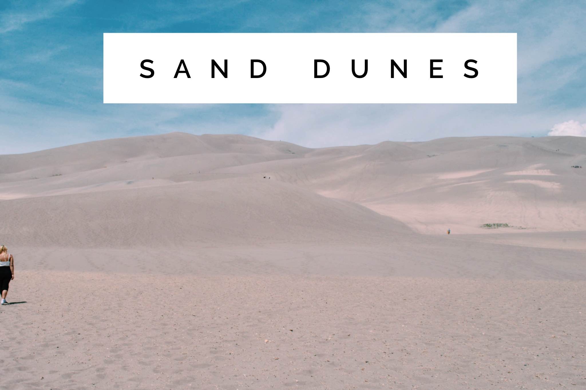 Sand Dunes + SaltWaterVibes