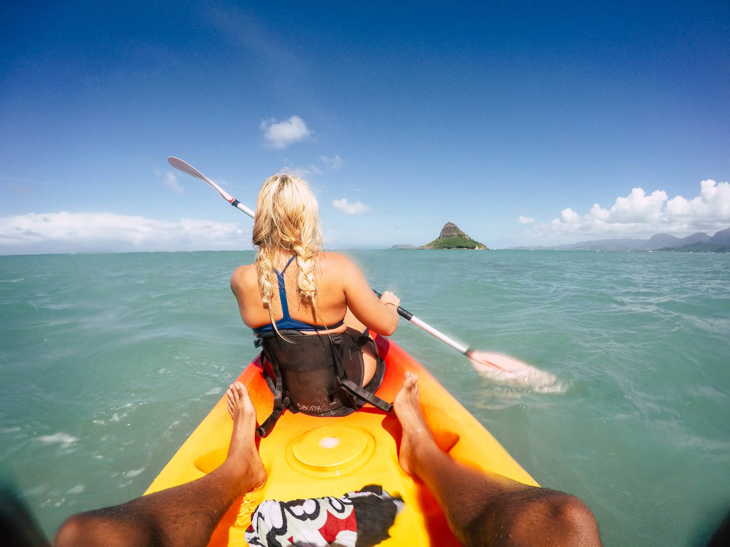 Kayak to China Man's Hat + SaltWaterVibes